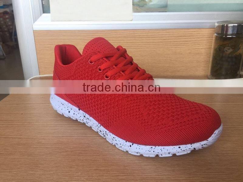 Fashion white sport shoes ladies running sneakers 2016 china shoe wholesalers