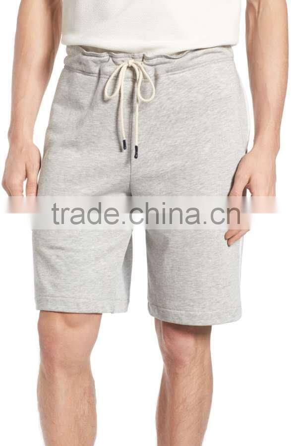 2017 MGOO Side Stripe Sweat Shorts Slim Fit With Side-seam Pockets Sportswear 100% Cotton Terry Board Shorts