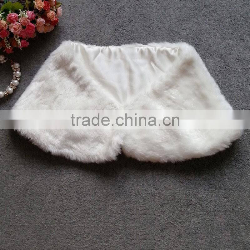 Wraps Faux Fur Bridal Wraps New winter wedding Microfiber dress fur shawl bride plush Kanjian warm knot Bridesmaid activities