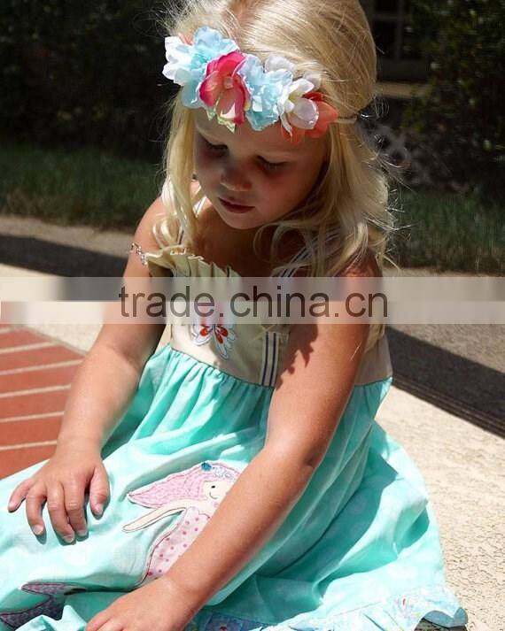 2017 China supplier new arrivals one piece girls party dresses