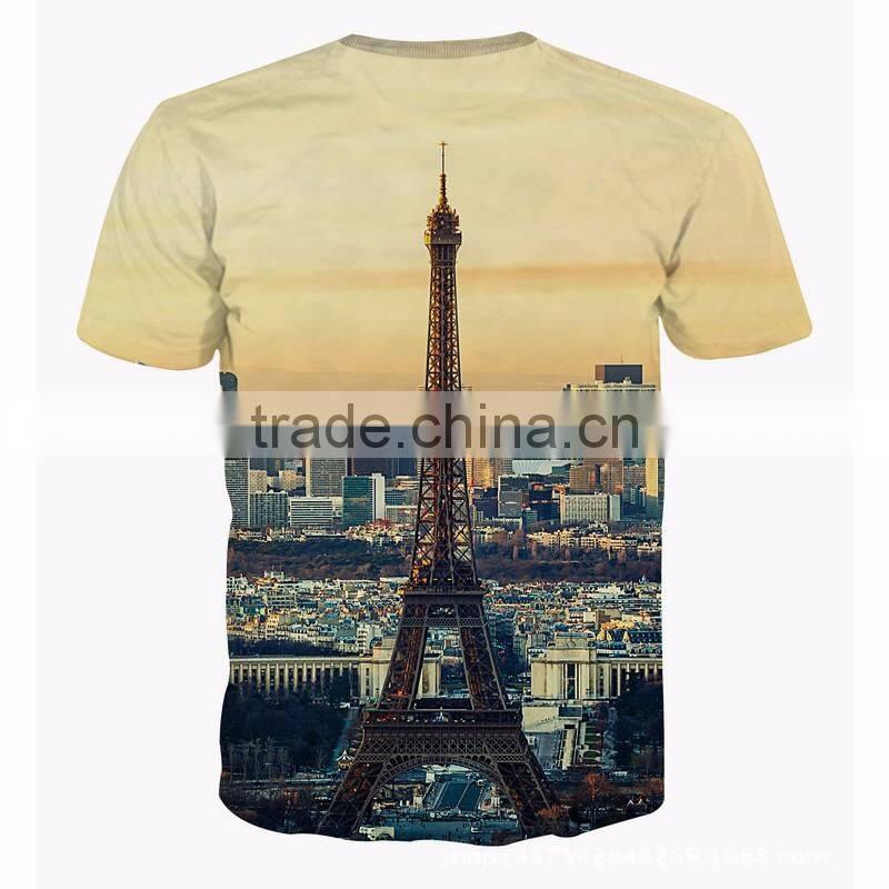 Good quality Men's tshirt printing cotton custom tshirt