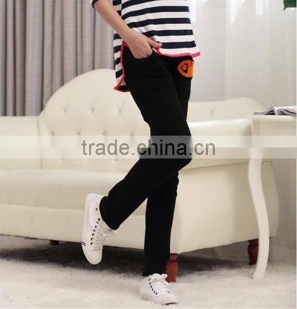 Pregnant women pants, high-waisted pants, cotton thick warm leggings