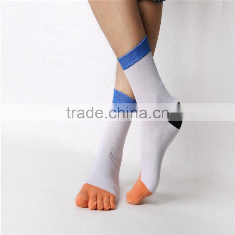 Cotton toe socks summer thin section deodorant socks summer thin socks in tube socks