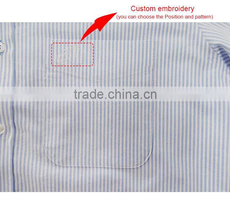 custom man shirt strip shirt classic shirt