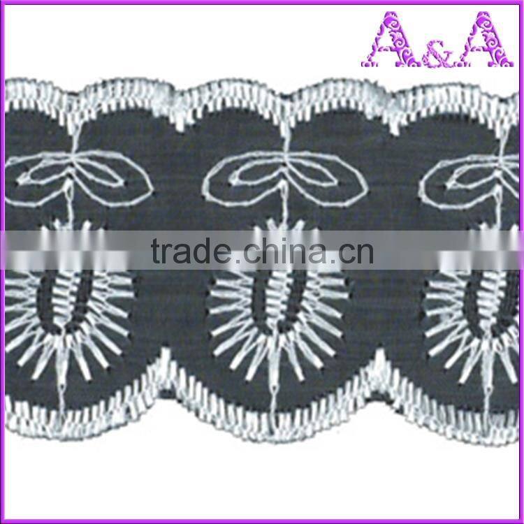 Chinese Supplier Hot Sale Popular Organza Lace Trim
