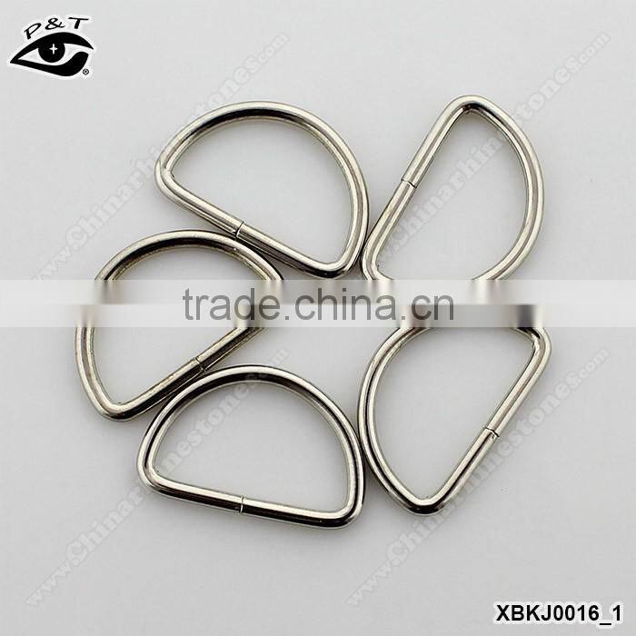 Handbag hardware accessories metal buckles silver color for leather bag