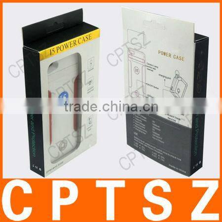 3500mAh External Battery Backup Charger Case Pack Power Bank for iPhone 5