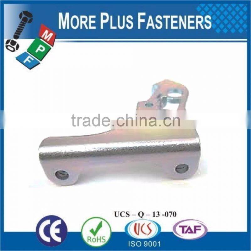 Made in Taiwan Stamping Parts For Connector Brass Material Custom Made Stamping Part