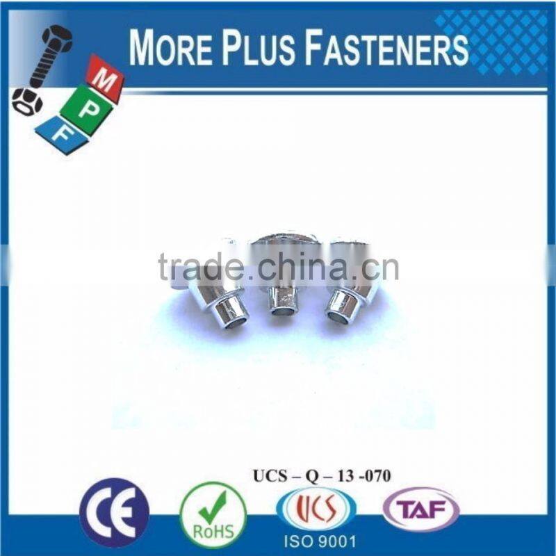 Made In Taiwan Flat Head Tubular or Semi Tubular Shoulder Rivet
