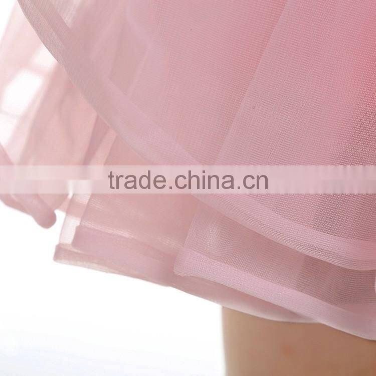 factory wholesale hot seling paillette baby dress,pink lovely kids dress,ruffle sleeve party children dress MC6030301