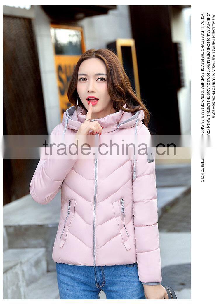 Women 2017 New Parka Casual Outwear Military Hooded