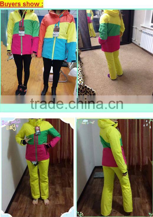 new style anhui ski jacket OEM jacket for man and woman