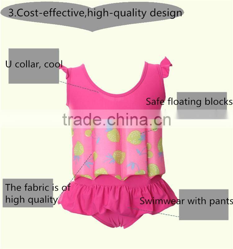Removable floats high quality quick dry swimming suits