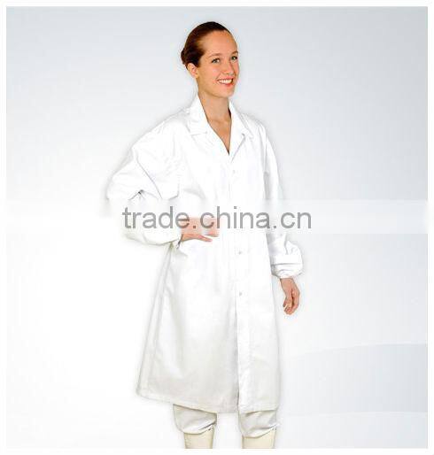Hot sale designs, disposable coat, white lab coat