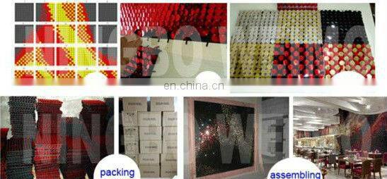 Patent sequin panel 2015 wedding decorations