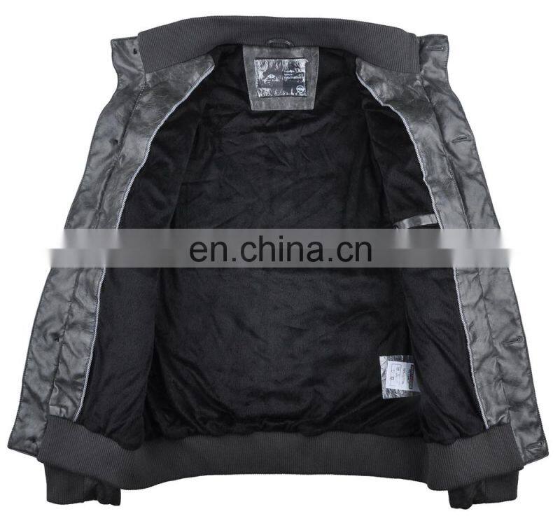 Casual jackets,casual pu jacket for men