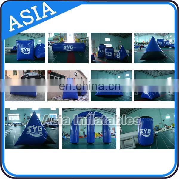 Inflatable Paintball Bunkers , Shooting Paintball Bunker For Sale, Millennium Field Paintball Bunker