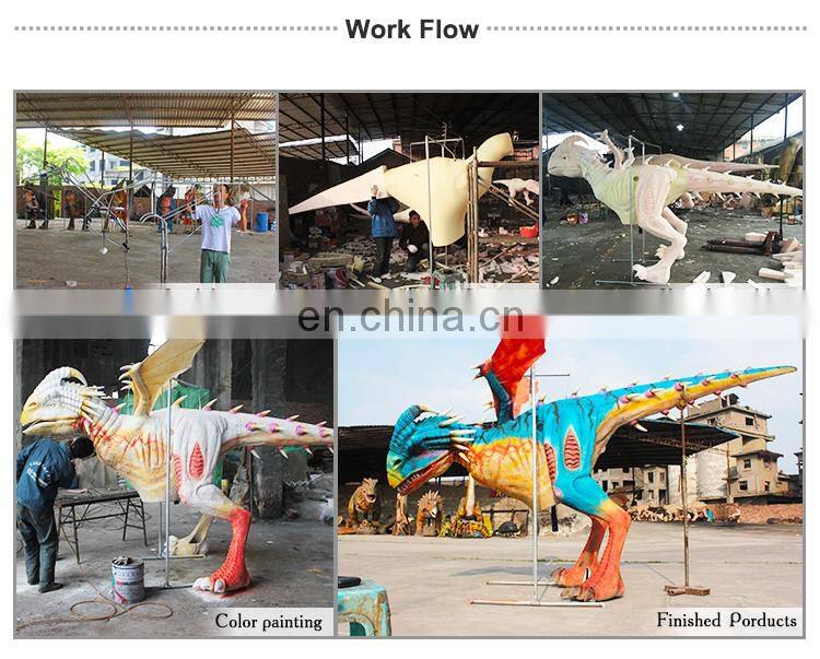Attractive dragon puppet realistic animatronic dinosaur costume