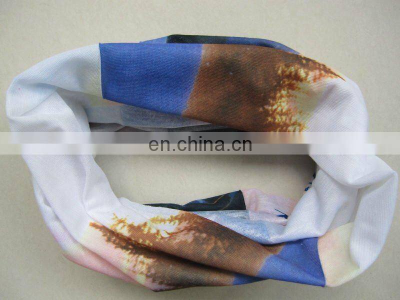 tubular bandana outdoor sports bandana cycling headwear ski bandana seamless polyester bandana