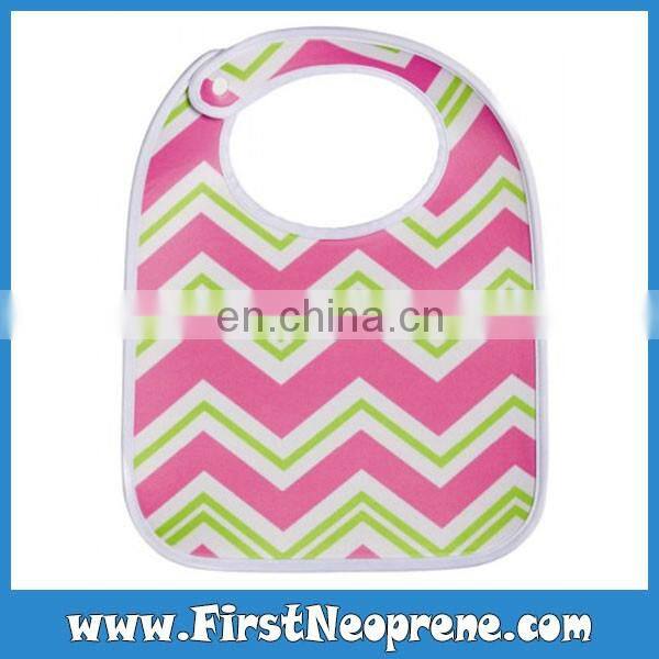 Washable Factory Production Baby Promotion Neoprene Bibs