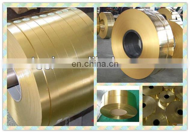 brass strip rolls