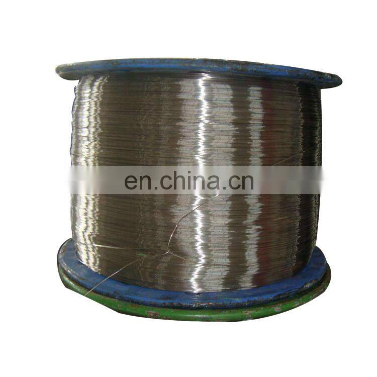silver color steel wire on spool