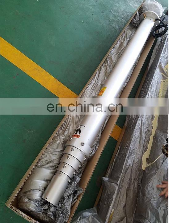 6.5m lightweight pneumatic pole telescopic mast light mast