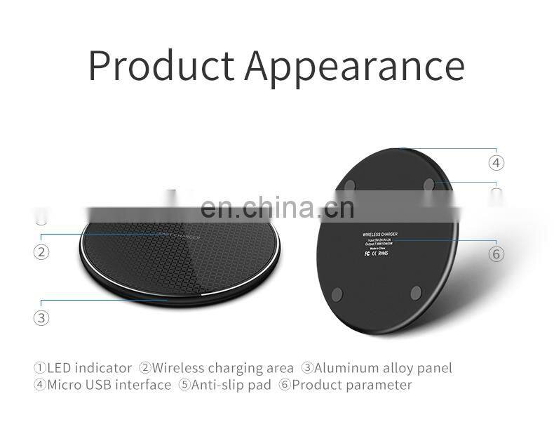 New Portable Wireless Charger Wireless Charger padWireless Charger For Mobile Phone