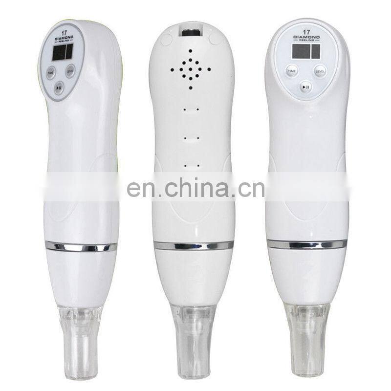 Hot Selling Portable Multi-Functional Blackhead Removal Machine /Eye Wrinkle Remover /Diamond Dermabrasion Machine