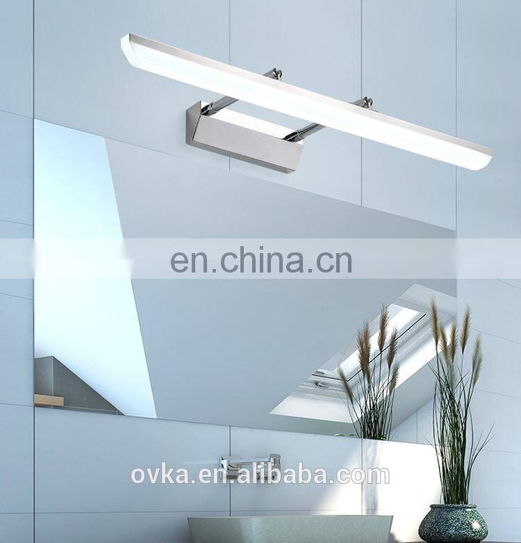 Modern hotel bathroom LED mirror light