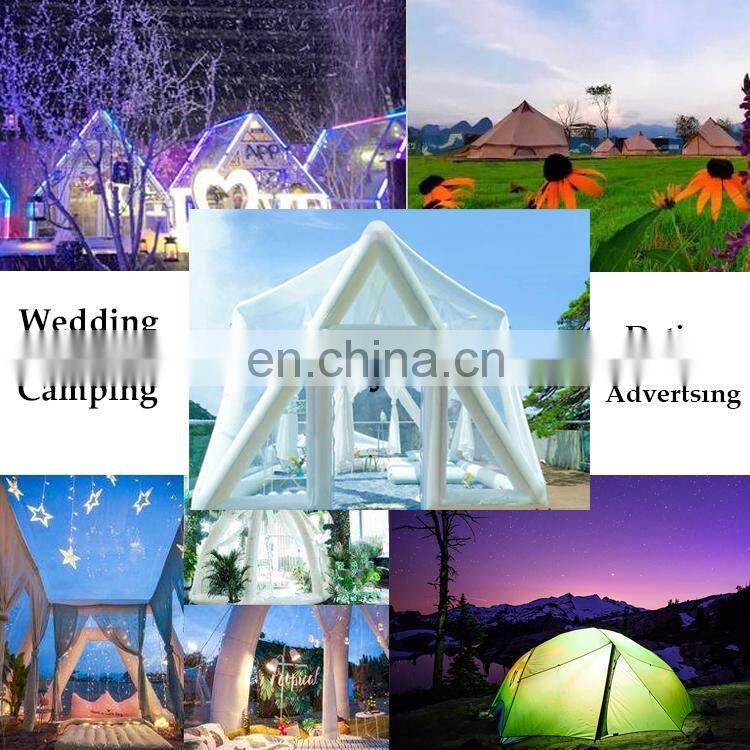 Big Outdoor Huge Inflatable Transparent Clear Roof Igloo Dome Party Event Bubble Tent
