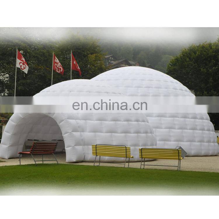 Inflatable Snow Igloo Dome Tent Party Inflatable Stage Cover Tent For Sale