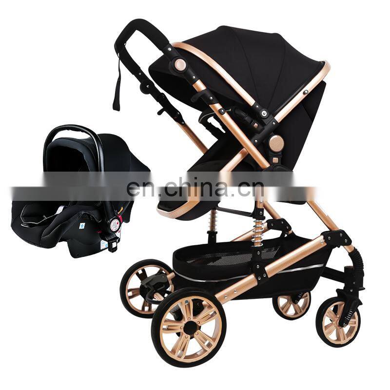 factory hot sale twin baby prams / double seats baby stroller / 600D Oxford fabric baby carriage with cheap price