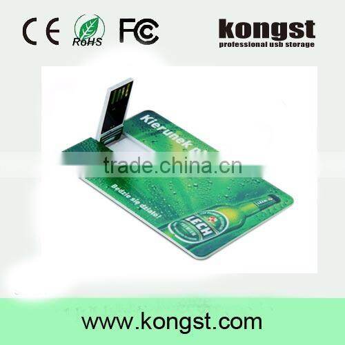 High quality color printing usb flash drives custom usb business card by OEM usb factory wholesale