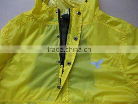 Super Light Breathable 20D Nylon Raincoat Packable Rain Jacket