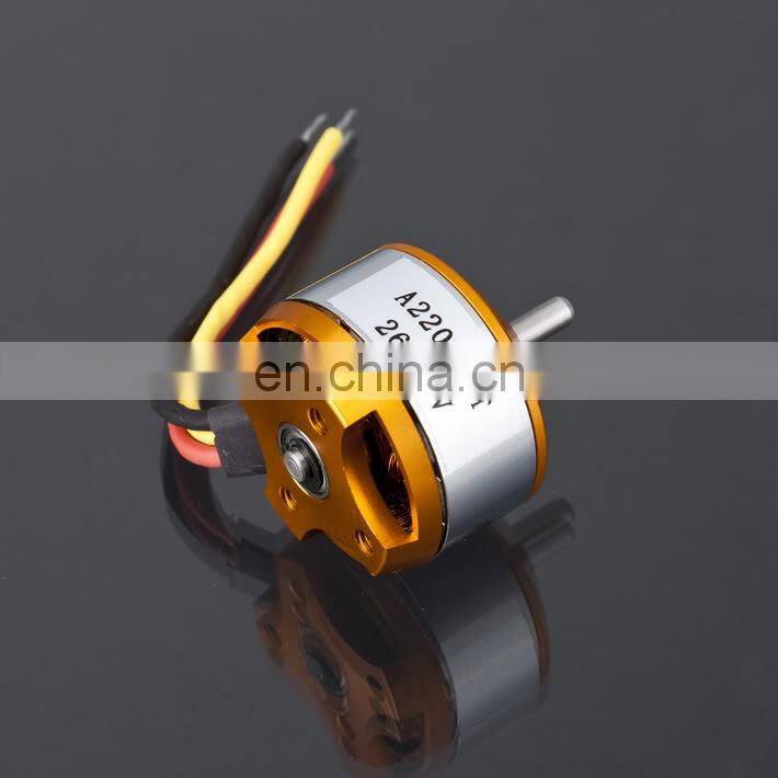 Brushless DC Electric Motor A2208 KV1100 KV1400 KV2600 for RC Airplanes/Boat/Vehicle Model Glider Plane Kit
