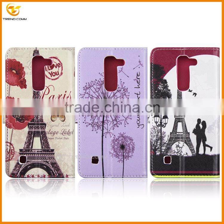 New design pu+silicon cover for LG Q10