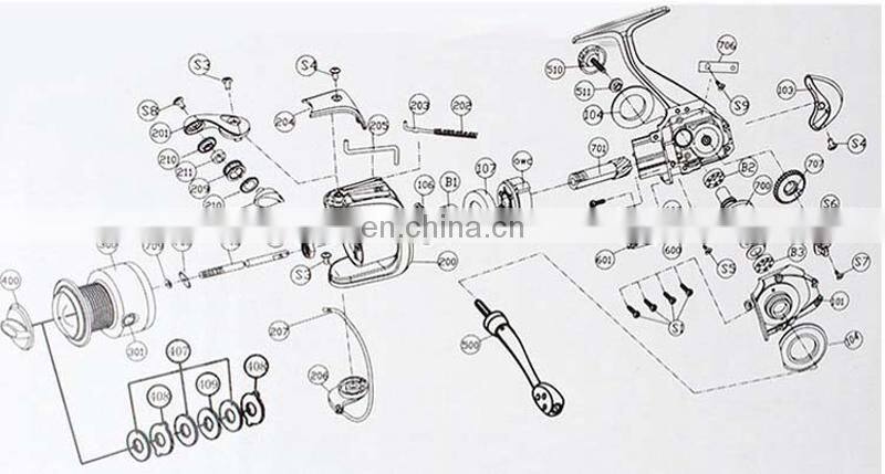 Amazon Fishing Reel Smooth Two Cups Fishing Reel 15BB Saltwater Spin Fishing Reels