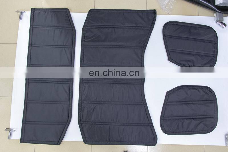 For Jeep  JK  for wrangler 2018+ Lantsun J179 2door  4 doors black car roof hardtop heat insulation cotton kit adiabatic cover