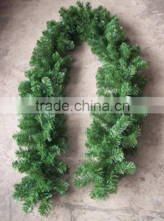 2015 new pvc tips high quality garland artificial