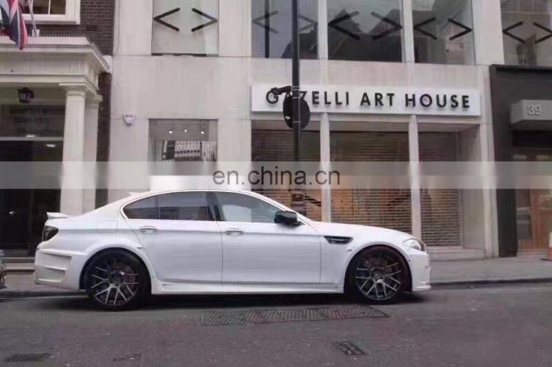 Runde New Arrival Body Kit For 10-17 BMW 5 Series F10 Upgrade Haman Style Wide Front Bumper Rear Bumper Side Skirts Fender Body Kits