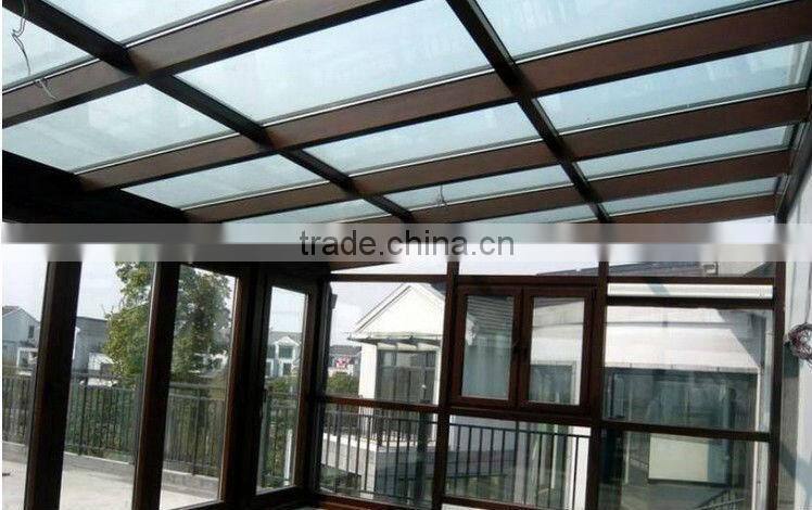 balcony roof glass sunroom design