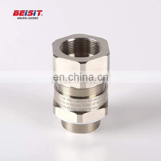 Exquisite workmanship metal cable gland cable gland for automation panel connection
