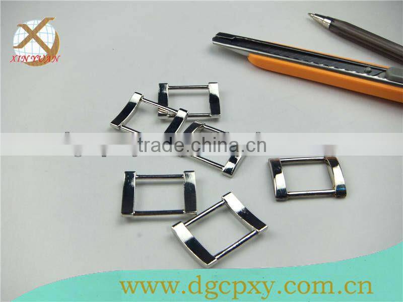 fashion silver square buckle ring for bag straps