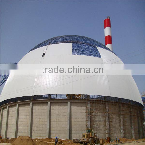 Prefabricated Steel Coal Shed For Power Plant