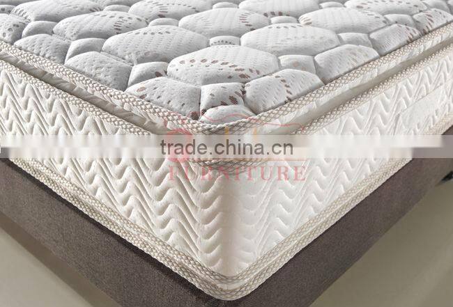F8314# Full Size Pocket Spring Mattress Bamboo Fabric Pillow Top
