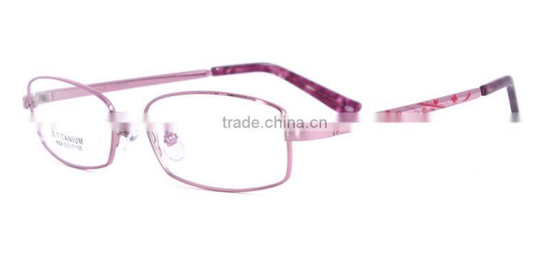 Women memory metal full-rim 2014 new style eye glasses frame japan
