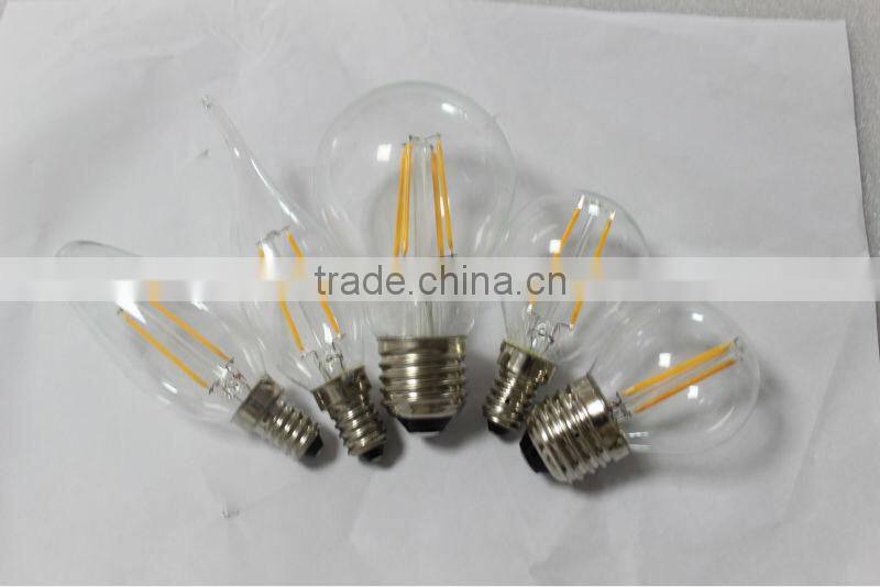Hot sale tuv ce certification led filament bulb C35 3W led lotus candle light