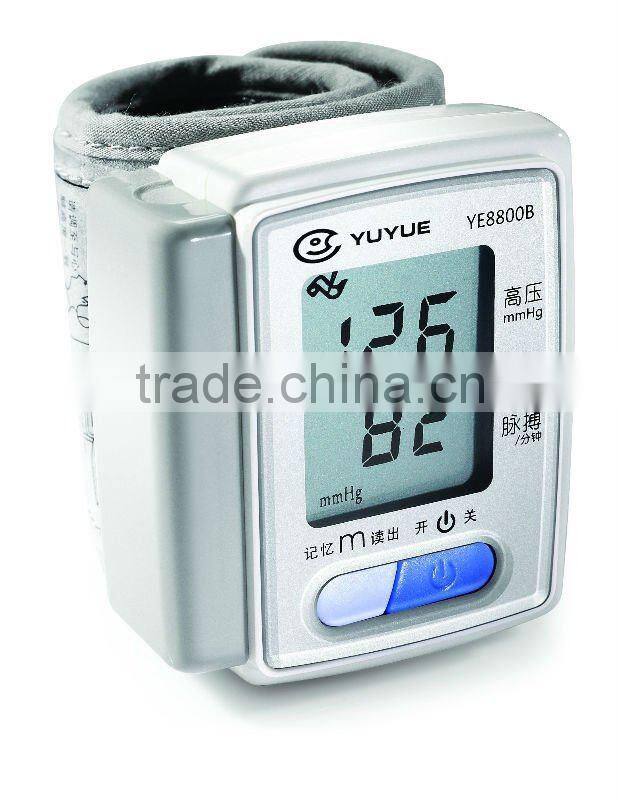 Wrist Blood Pressure Meter YUYUE YE8800B