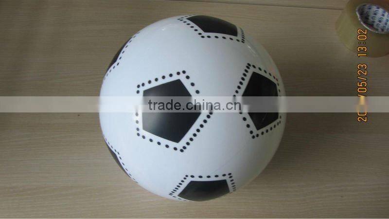 customized cheaper and quality inflatable pvc soccer ball
